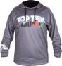 TOP TEN Hoodie “Wai Khru” steelgray Gray XXL at Bytomic Trade and Wholesale