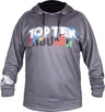 TOP TEN Hoodie “Wai Khru” steelgray Gray XXL at Bytomic Trade and Wholesale