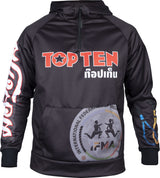 TOP TEN Hoodie “Pee Pong” Black XS at Bytomic Trade and Wholesale