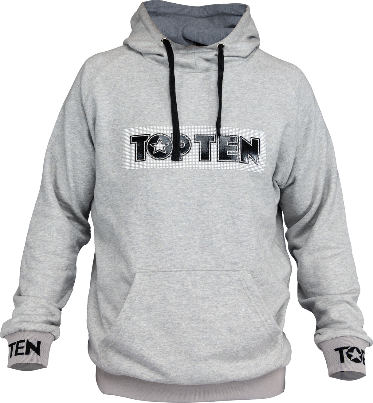 TOP TEN Hoodie “Score”´ navy Gray S at Bytomic Trade and Wholesale
