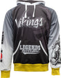 TOP TEN Hoodie “Vikings” blackwhite Black - White L at Bytomic Trade and Wholesale