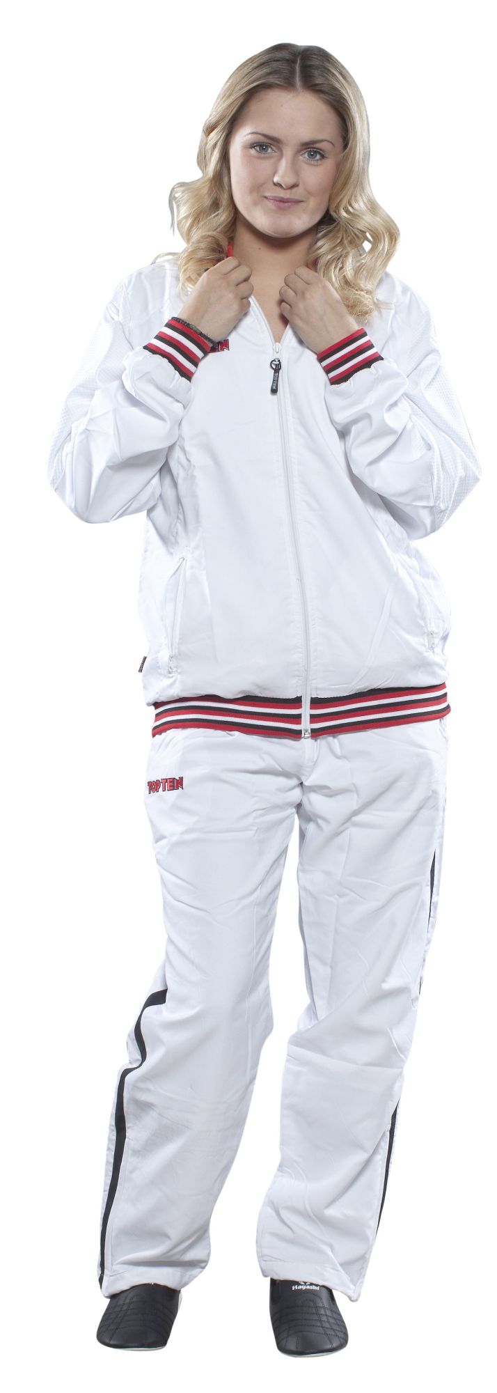 TOP TEN Jogger “Dry Fit Mix Up” = White 152 cm 152 at Bytomic Trade and Wholesale