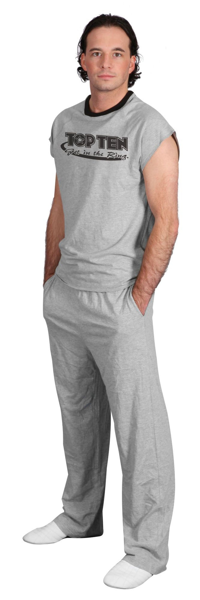 TOP TEN Jogger = Gray 150 cm XS at Bytomic Trade and Wholesale