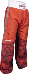 TOP TEN Kickboxing pants “Prism” = Red 130 cm 130 at Bytomic Trade and Wholesale