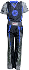 TOP TEN Kickboxing uniform “Big Star” Blue 150 at Bytomic Trade and Wholesale