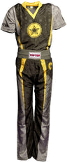 TOP TEN Kickboxing uniform “Big Star” Yellow S at Bytomic Trade and Wholesale