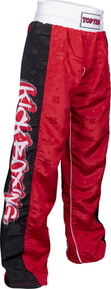 TOP TEN Kickboxing pants “Graffiti” = Red 130 cm 130 at Bytomic Trade and Wholesale