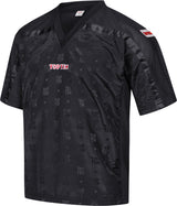 TOP TEN TShirt for kickboxing “Mesh” blackblack with WAKO label at Bytomic Trade and Wholesale