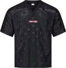 TOP TEN TShirt for kickboxing “Mesh” blackblack with WAKO label Black - Black 110 cm 110 at Bytomic Trade and Wholesale