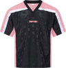 TOP TEN TShirt for kickboxing “Mesh” blackblack with WAKO label Black - Pink 130 cm 130 at Bytomic Trade and Wholesale
