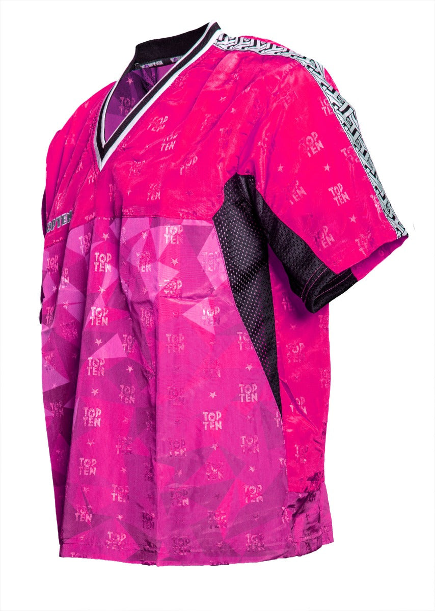 TOP TEN TShirt VNeck for kickboxing “Prism” at Bytomic Trade and Wholesale