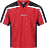TOP TEN TShirt for kickboxing “Mesh” blackblack with WAKO label Red - Black 130 cm 130 at Bytomic Trade and Wholesale