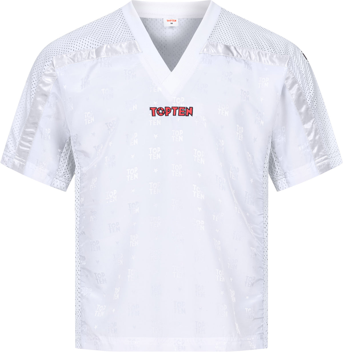 TOP TEN  TShirt for kickboxing “Mesh”  blackblack   with WAKO label