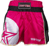 TOP TEN ThaiboxShorts “STAR” Pink M at Bytomic Trade and Wholesale