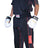 TOP TEN Kickboxing uniform “FLEXZ” = blackgray Black - Red 130 cm 130 at Bytomic Trade and Wholesale