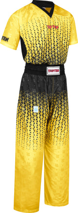TOP TEN Kickboxing uniform “Grafic” blueblack Yellow - Black XL at Bytomic Trade and Wholesale