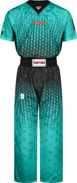 TOP TEN Kickboxing uniform “Grafic” blueblack at Bytomic Trade and Wholesale