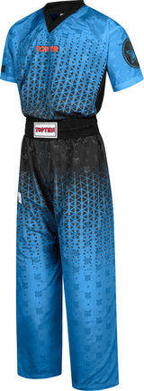 TOP TEN Kickboxing uniform “Grafic” blueblack at Bytomic Trade and Wholesale