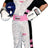 TOP TEN Kickboxing uniform “NEON Limited” = whitegreen White - Pink 180 cm L at Bytomic Trade and Wholesale
