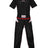 TOP TEN Kickboxing uniform “TTM” = blackgold Black - White 130 cm 130 at Bytomic Trade and Wholesale