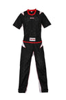 TOP TEN Kickboxing uniform “TTM” = blackgold Black - White 130 cm 130 at Bytomic Trade and Wholesale