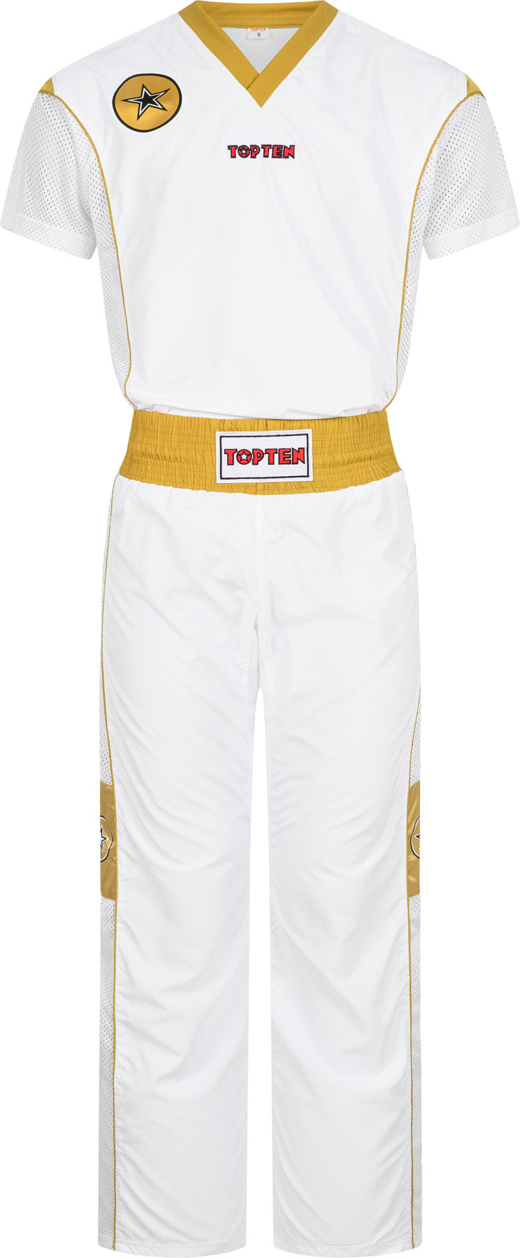 TOP TEN Kickboxing uniform “Star Edition” = blackgold at Bytomic Trade and Wholesale