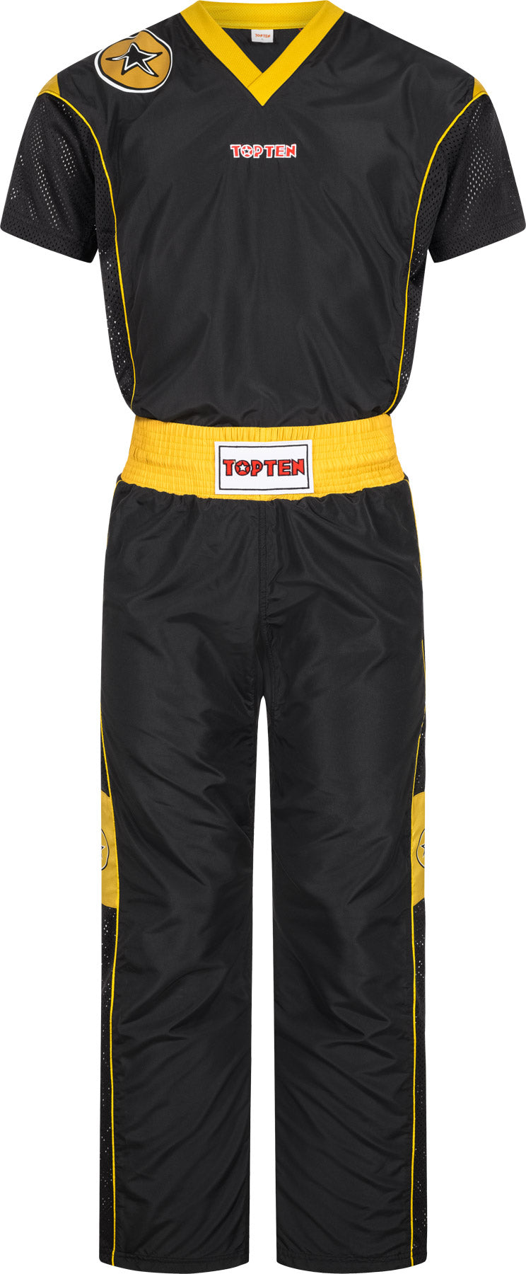 TOP TEN Kickboxing uniform “Star Edition” = blackgold at Bytomic Trade and Wholesale