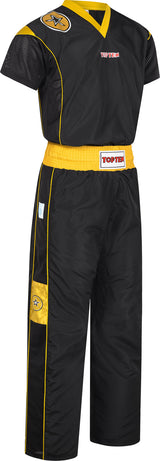TOP TEN Kickboxing uniform “Star Edition” = blackgold Black - Gold 130 cm 130 at Bytomic Trade and Wholesale