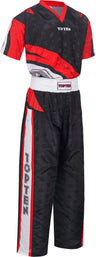 TOP TEN Kickboxing uniform “Urban Arts” blackred Black - Red M at Bytomic Trade and Wholesale