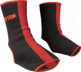 TOP TEN Ankle protection “Knuckle” Senior blackblack Black - Red at Bytomic Trade and Wholesale