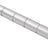 TOP TEN Kubotan without tip Silver at Bytomic Trade and Wholesale