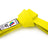 TOP TEN TaekwonDo belt “ITF” Yellow 150 cm at Bytomic Trade and Wholesale