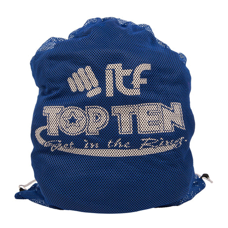 TOP TEN MeshBag “ITF” 70 cm x 65 cm Blue at Bytomic Trade and Wholesale