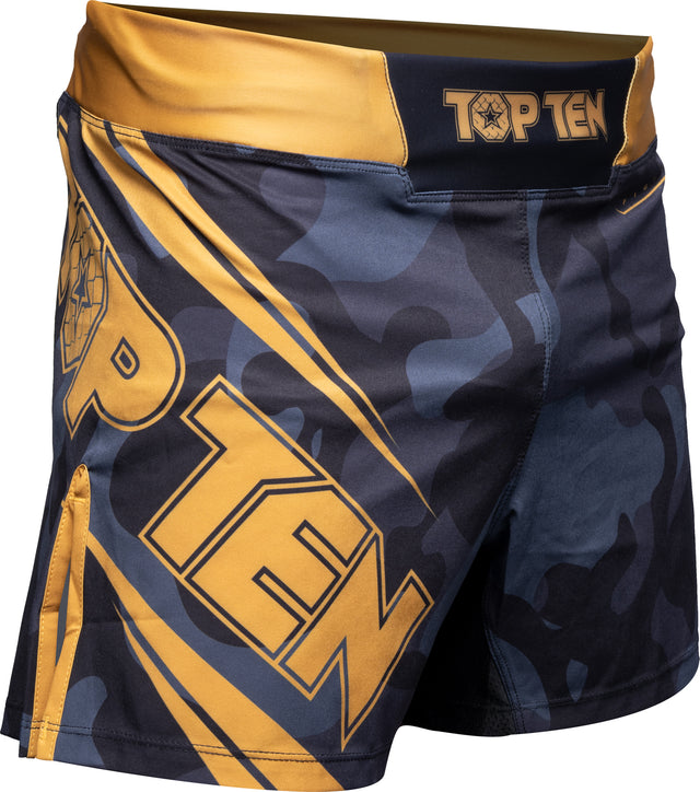 TOP TEN MMA MMA Shorts “Black Force” Camouflage blackblack Black - Black XL at Bytomic Trade and Wholesale