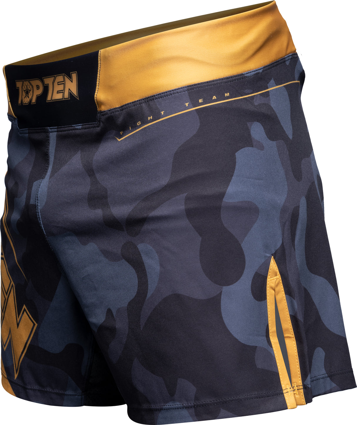TOP TEN MMA MMA Shorts “Black Force” Camouflage blackblack at Bytomic Trade and Wholesale