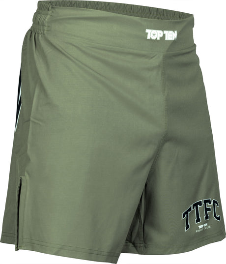 TOP TEN MMA MMAShorts “Fight Club” Khaki S at Bytomic Trade and Wholesale