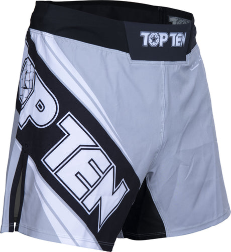 TOP TEN MMA MMAShorts “Fight Team” Gray XXL at Bytomic Trade and Wholesale