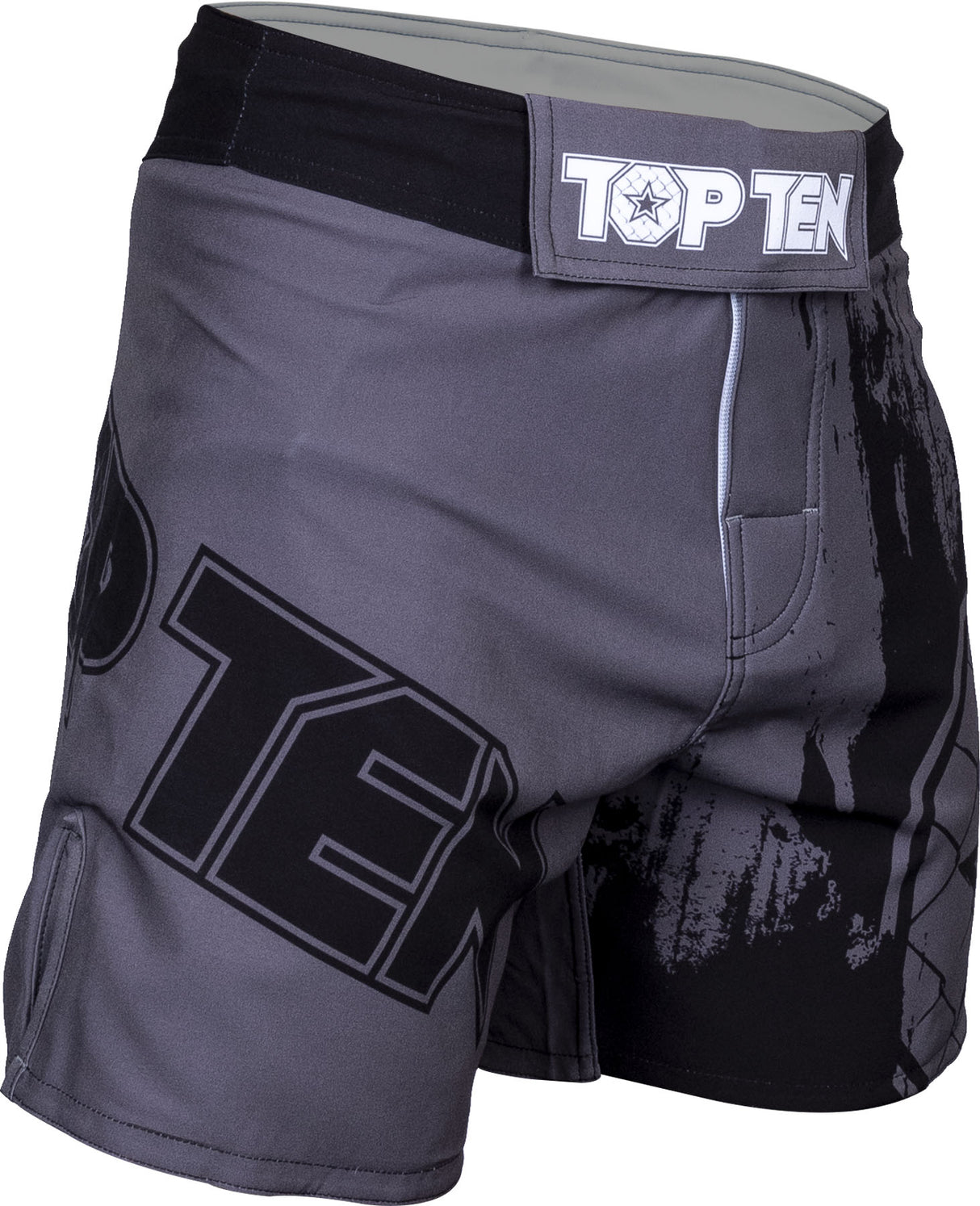 TOP TEN MMA MMAShorts “Power Ink” Black S at Bytomic Trade and Wholesale