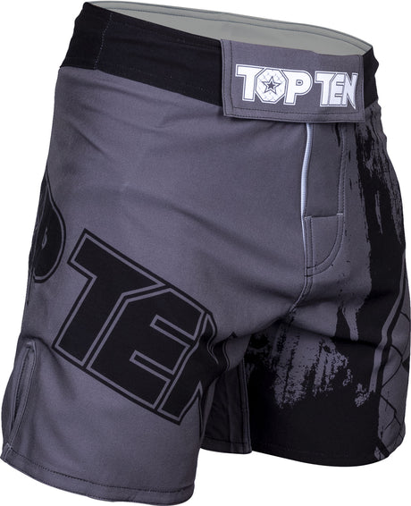 TOP TEN MMA MMAShorts “Power Ink” Black S at Bytomic Trade and Wholesale