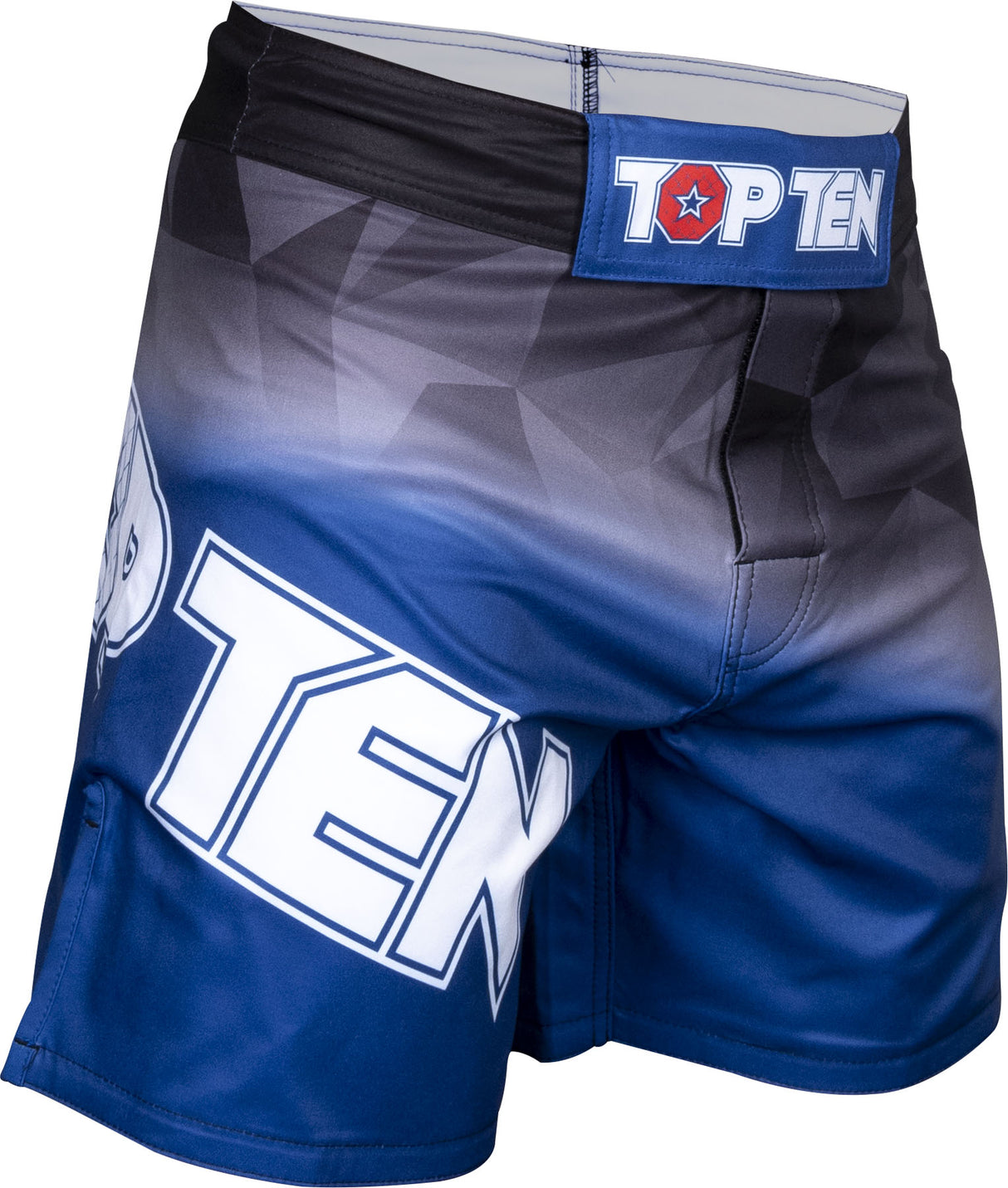 TOP TEN MMA MMAShorts “PRISM” Blue 160 cm S at Bytomic Trade and Wholesale