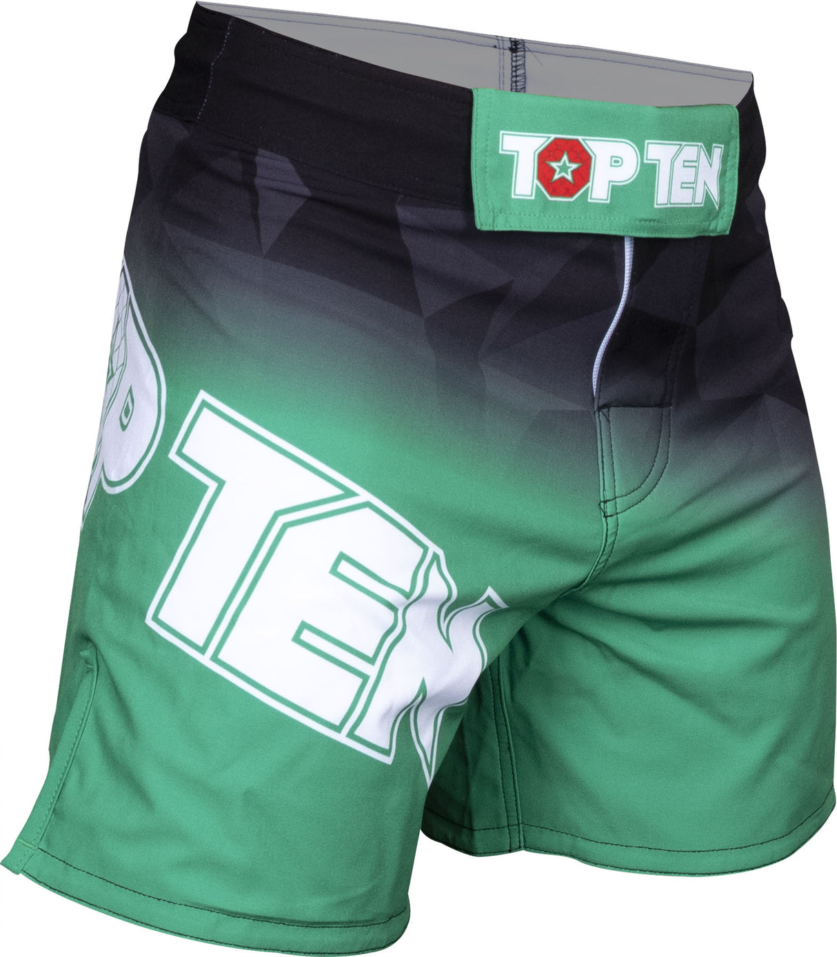 TOP TEN MMA MMAShorts “PRISM” Green 170 cm M at Bytomic Trade and Wholesale
