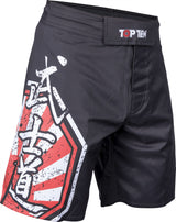 TOP TEN MMA MMAShorts “Sunrise” = blackblue Black - Red 190 cm XL at Bytomic Trade and Wholesale