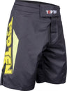 TOP TEN MMA MMAShorts “Triangle” = blackyellow Black - Yellow 160 cm S at Bytomic Trade and Wholesale