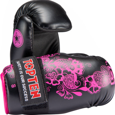 TOP TEN Pointfighter “Flowers” for women blackpink Black - Pink XS at Bytomic Trade and Wholesale