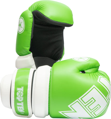 TOP TEN Pointfighter “Glossy Block” blackred Green - White L at Bytomic Trade and Wholesale