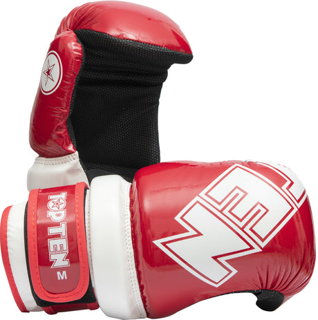TOP TEN Pointfighter “Glossy Block” blackred at Bytomic Trade and Wholesale