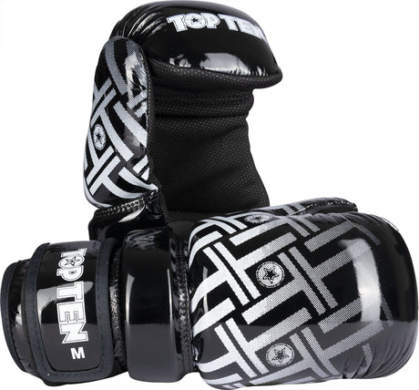 TOP TEN Pointfighter “Glossy Block PRISM” Black XS at Bytomic Trade and Wholesale