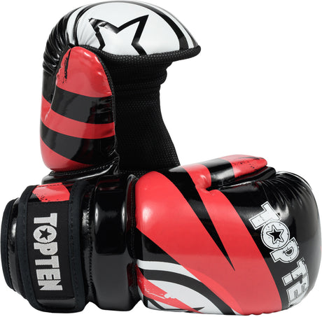 TOP TEN pointfighter “Urban Arts” blackred Black - Red M at Bytomic Trade and Wholesale