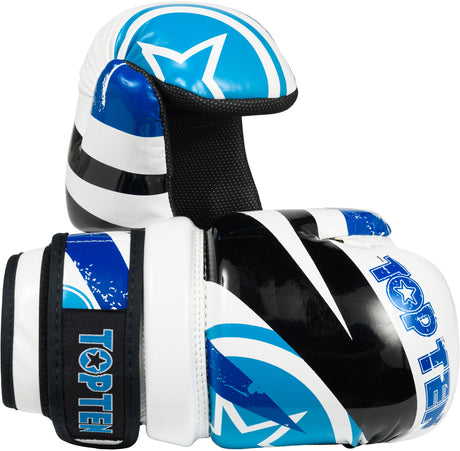TOP TEN pointfighter “Urban Arts” blackred Blue - White M at Bytomic Trade and Wholesale