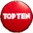 TOP TEN Power Wall “Super Target” Red - Black at Bytomic Trade and Wholesale